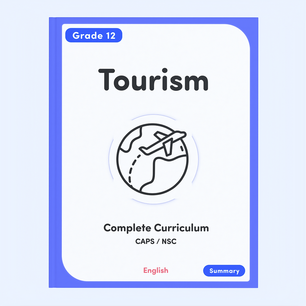 Thumbnail: Gr 12 Tourism [English]