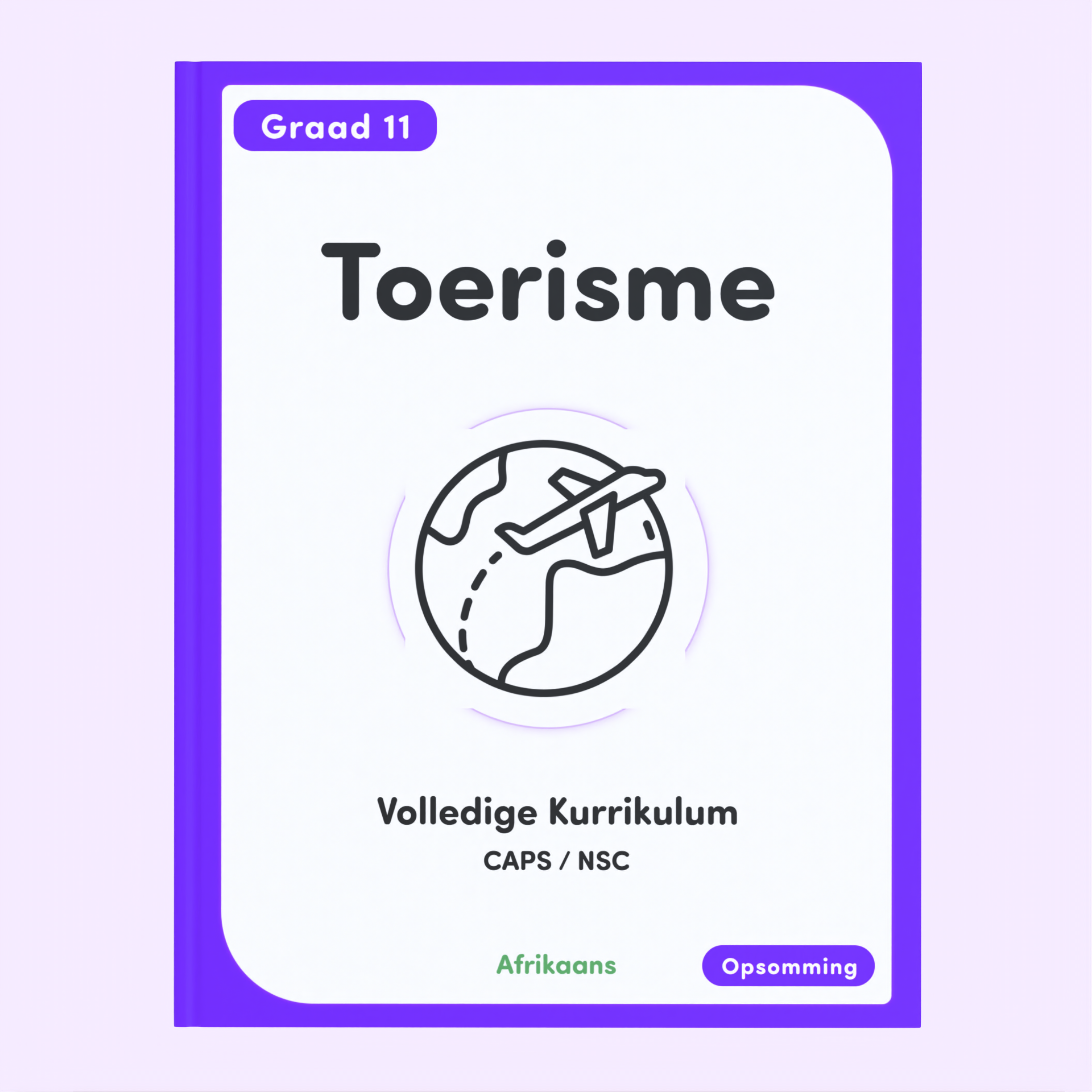 Gr 11 Toerisme [Afrikaans]