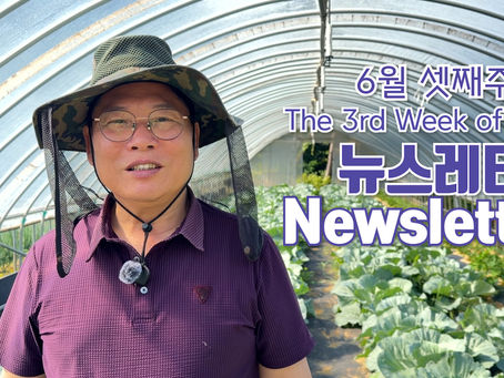6월 셋째 주 갈렙선교회 소식
