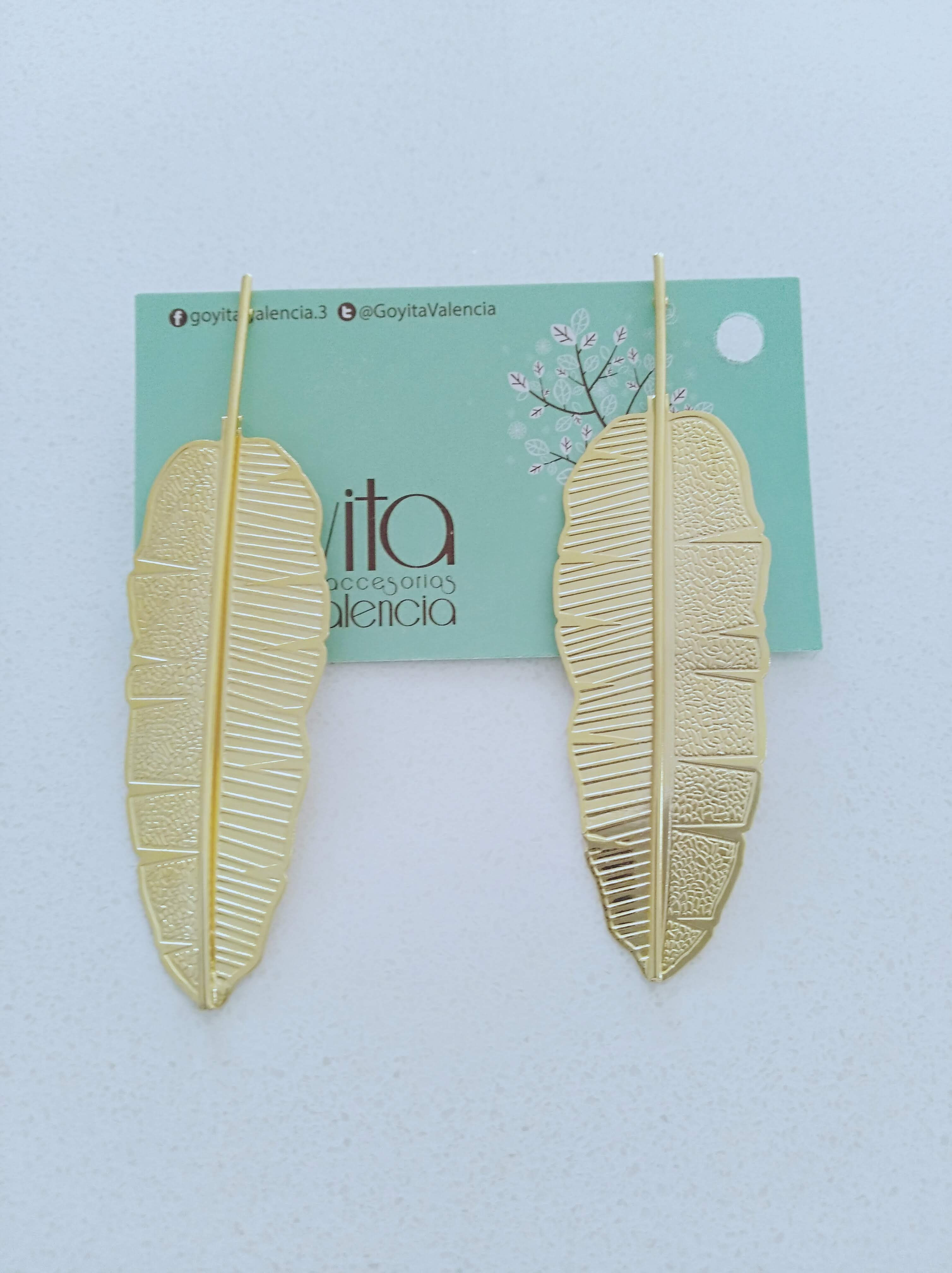 Arete Hoja Pluma Ref 257