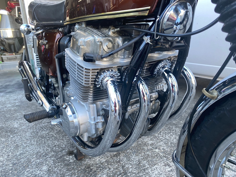 サムネイル： 【SOLD OUT】CB750FOUR K1 初期　逆車　新規登録　車検３年　フルオリジナル車両