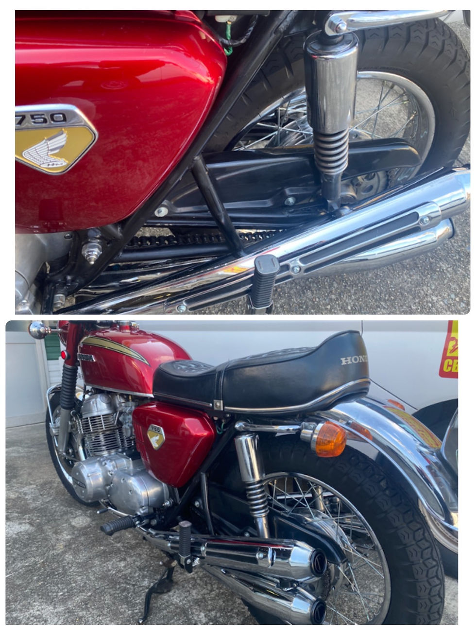 サムネイル： CB 750K0 金型　逆車　美車　程度良好　車検付き　即納【税込・乗り出し価格】