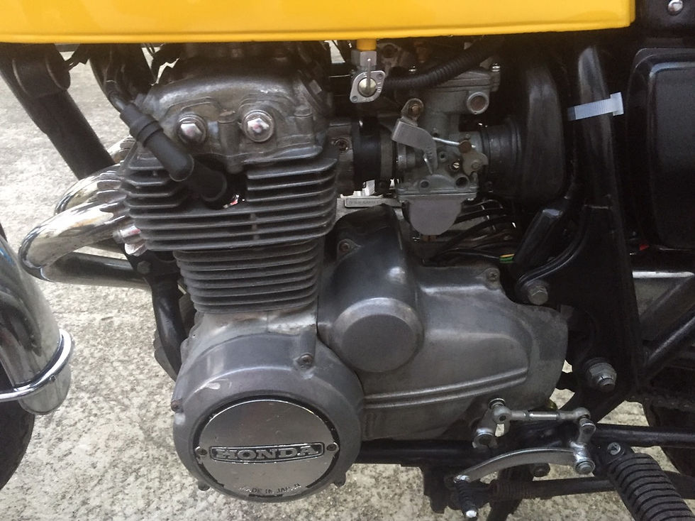 サムネイル： 【SOLD OUT】HONDA CB400FOUR 黄色 国内398cc 初年度登録 昭和52年2月 ノンレス車