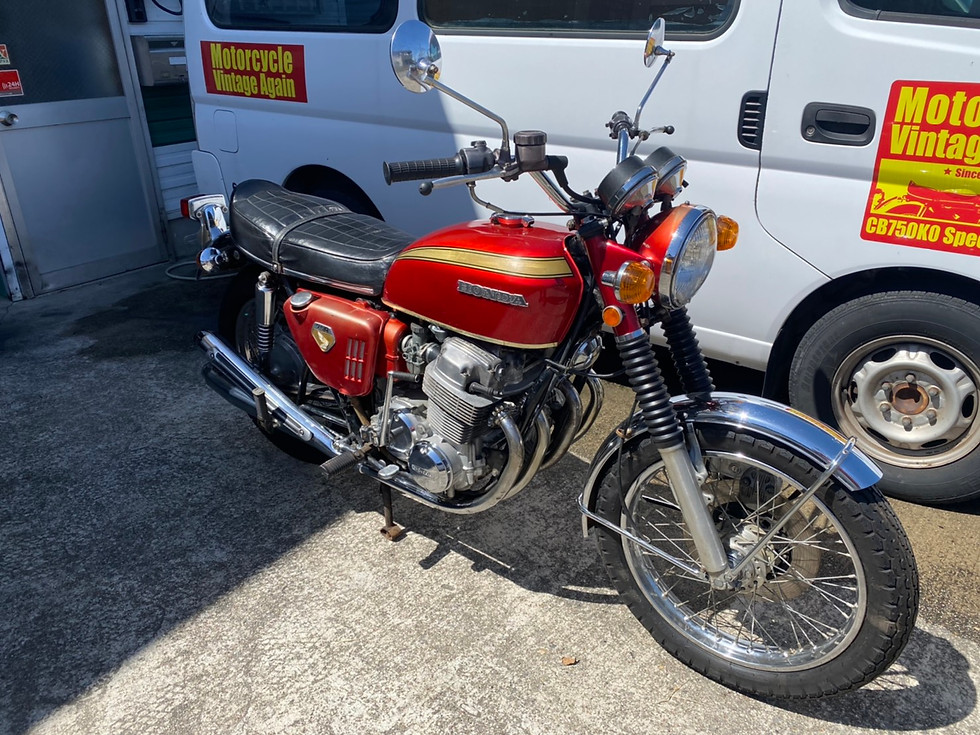 サムネイル： 【SOLD OUT】CB750K0  金型初期　お宝パーツ満載　未再生原型車両【税込・乗り出し価格】￥3,000,000