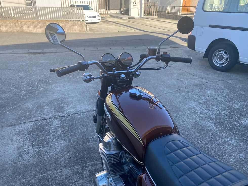 サムネイル： 【SOLD OUT】CB750FOUR K1 初期　逆車　新規登録　車検３年　フルオリジナル車両
