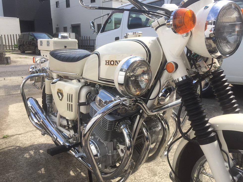 サムネイル： 【SOLD OUT】CB750K0 本物 白バイ フルレストア  車両 車検二年付き