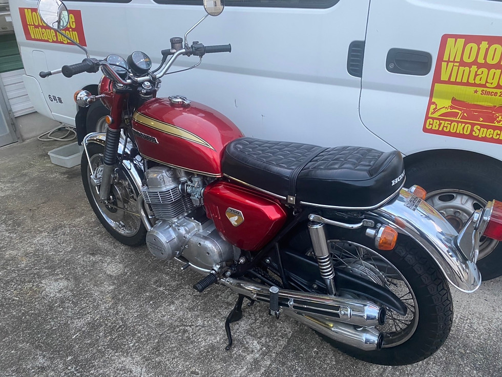 サムネイル： 【SOLD OUT】CB 750K0 金型　 オリジナル車両 逆車　美車　程度良好　新規3年車検付き【税込・乗出し価格 】338万円