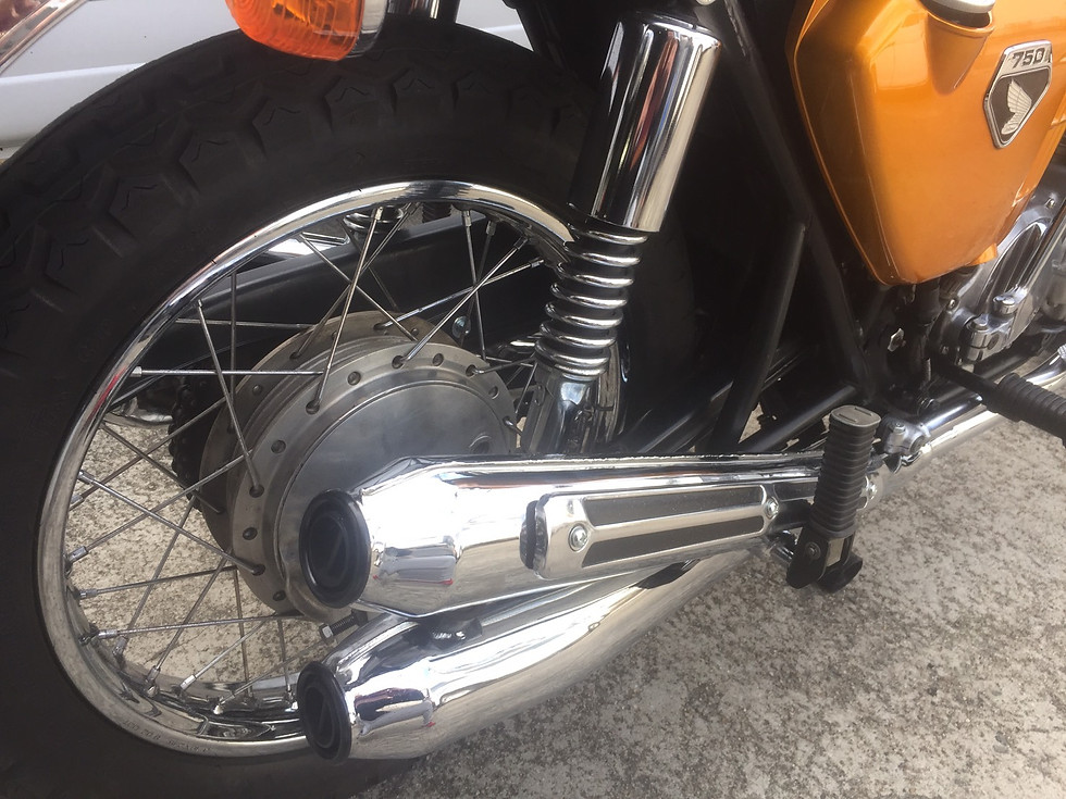 サムネイル： 【SOLD OUT】HONDA CB750K0 金型 ゴールド 程度極上 車検二年付き 逆車 納得の一台