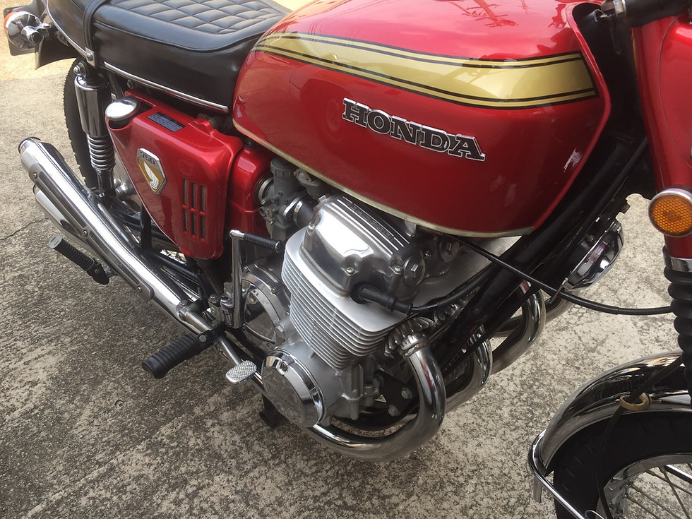 サムネイル： 【SOLD OUT】HONDA CB750K0 金型 キャンディルビーレッド 程度極上 車検付き 逆車 納得の一台 エンジンレストア済み