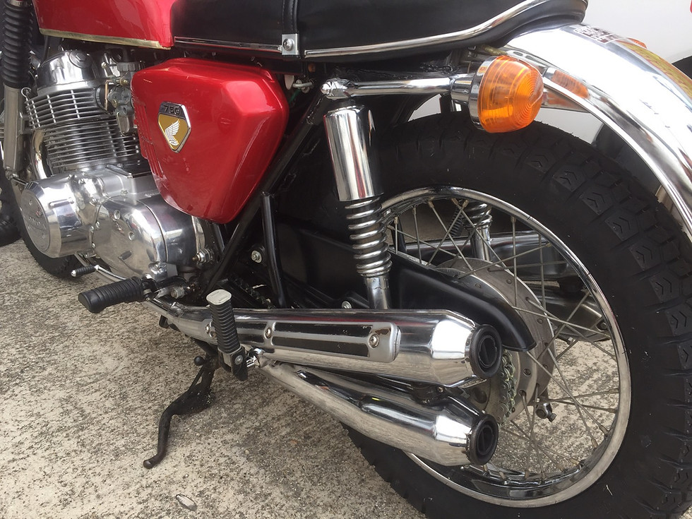 サムネイル： 【SOLD OUT】HONDA CB750K0 金型 キャンディルビーレッド 程度極上 車検付き 逆車 納得の一台 エンジンレストア済み