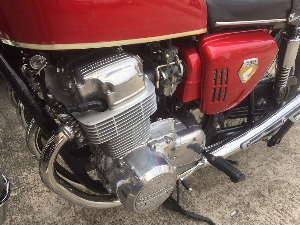 サムネイル： 【SOLD OUT】HONDA CB750K0 金型 キャンディルビーレッド 程度極上 車検付き 逆車 納得の一台 エンジンレストア済み