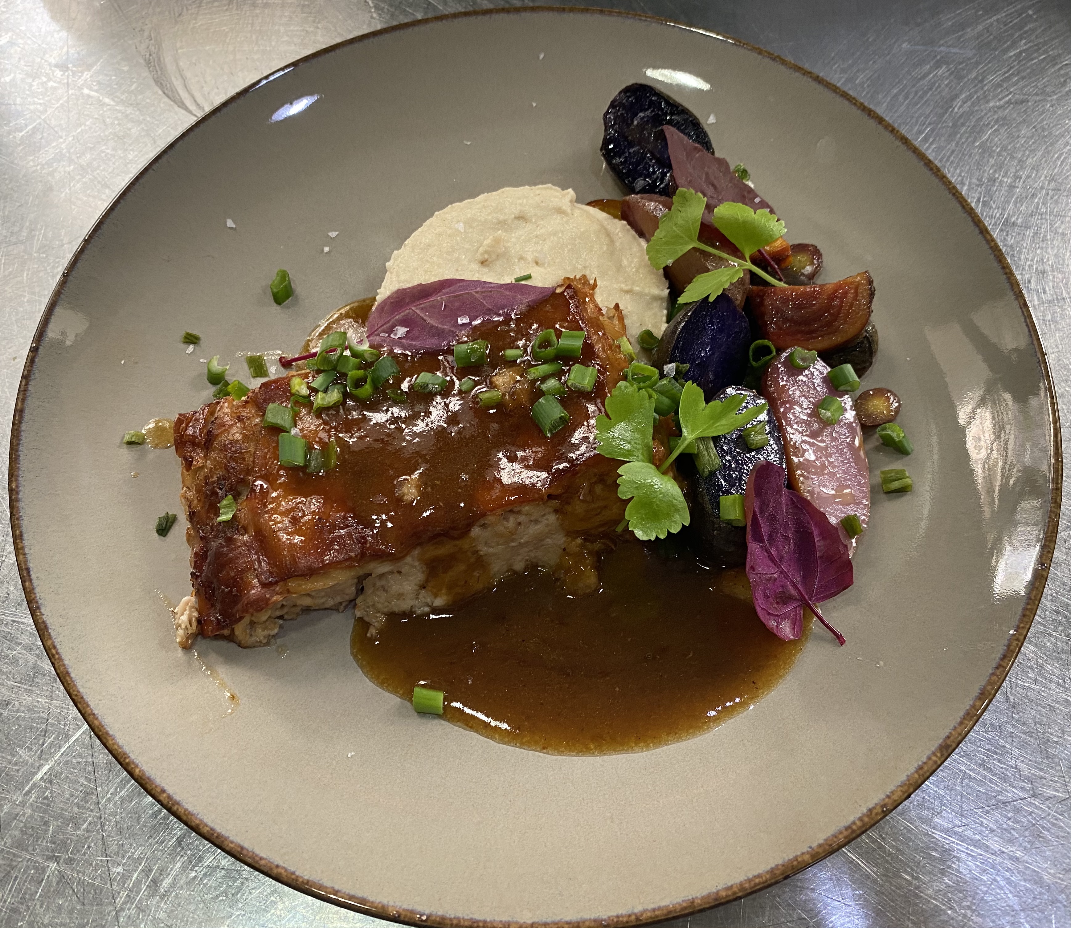 Arranged Food and Objects