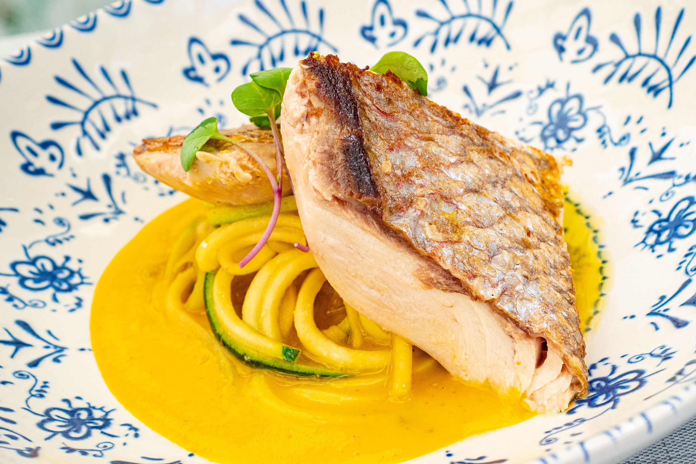 Arranged Food and Objects