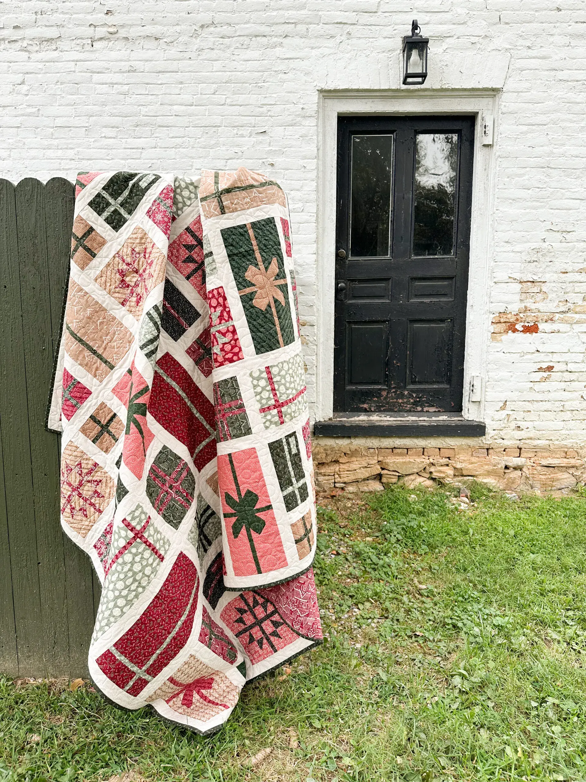 Gingerbread Lane Quilt Kit - Kileys Quilt Room - Moda