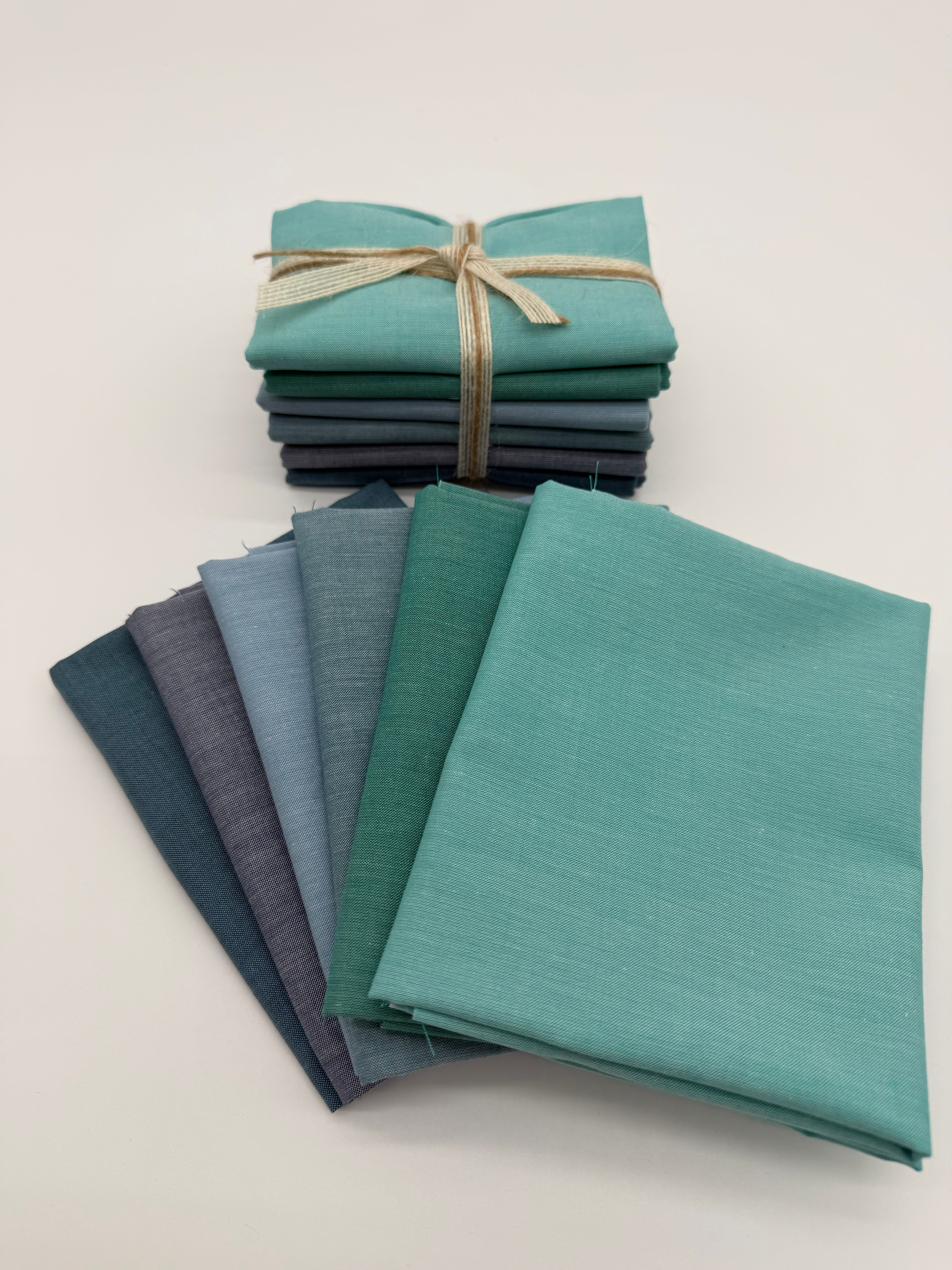 Ocean Hues Tilda Chambray Bundle - Gardner Designs Cut 