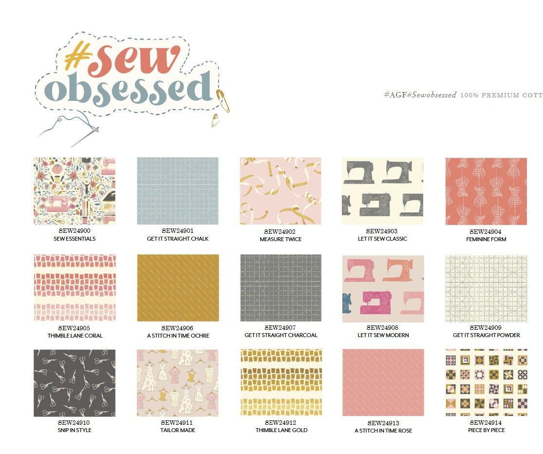 Sew Obsessed designed by Art Gallery Fabrics