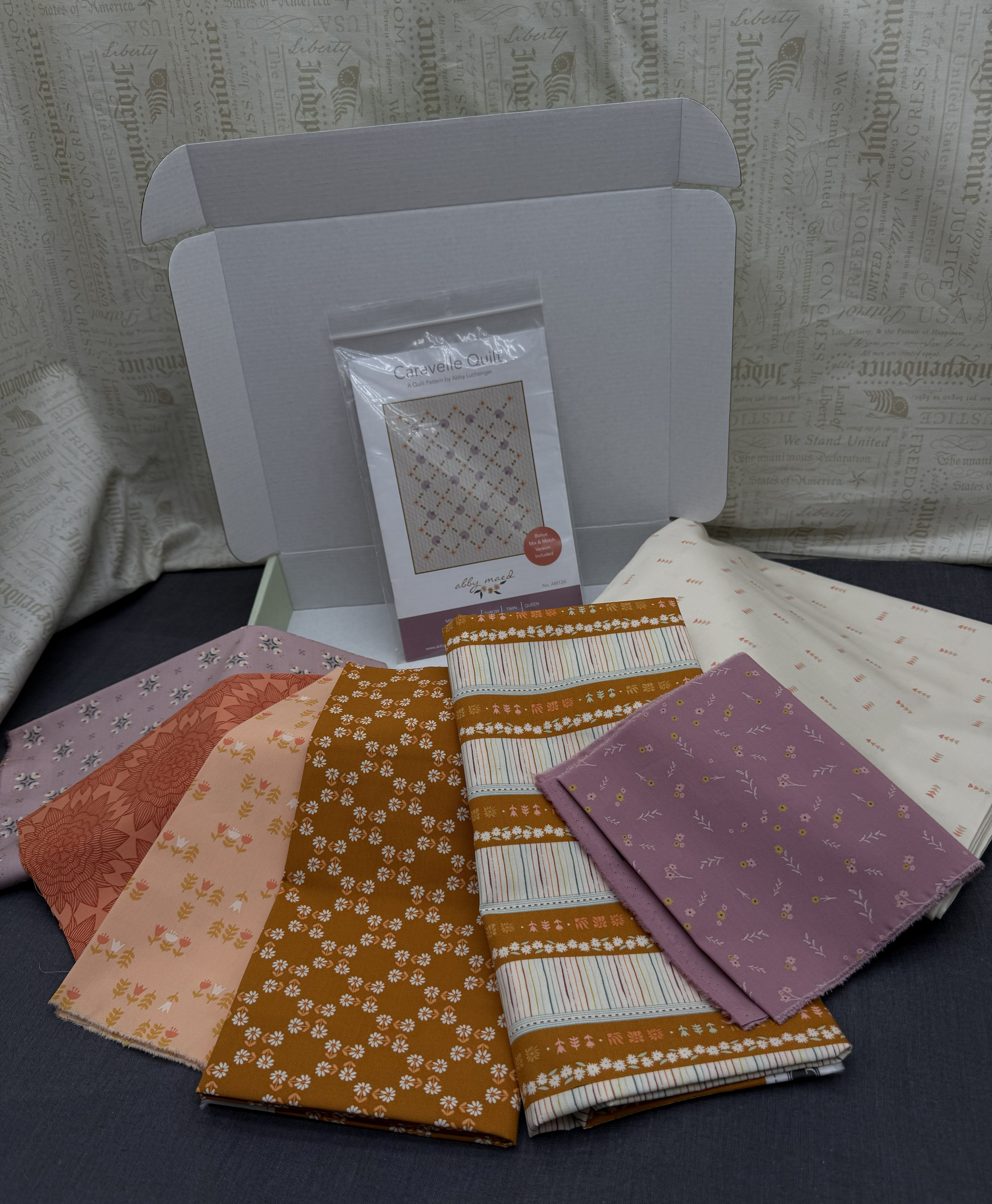Caravelle Quilt Kit - Abby Maed - Art Gallery Fabrics