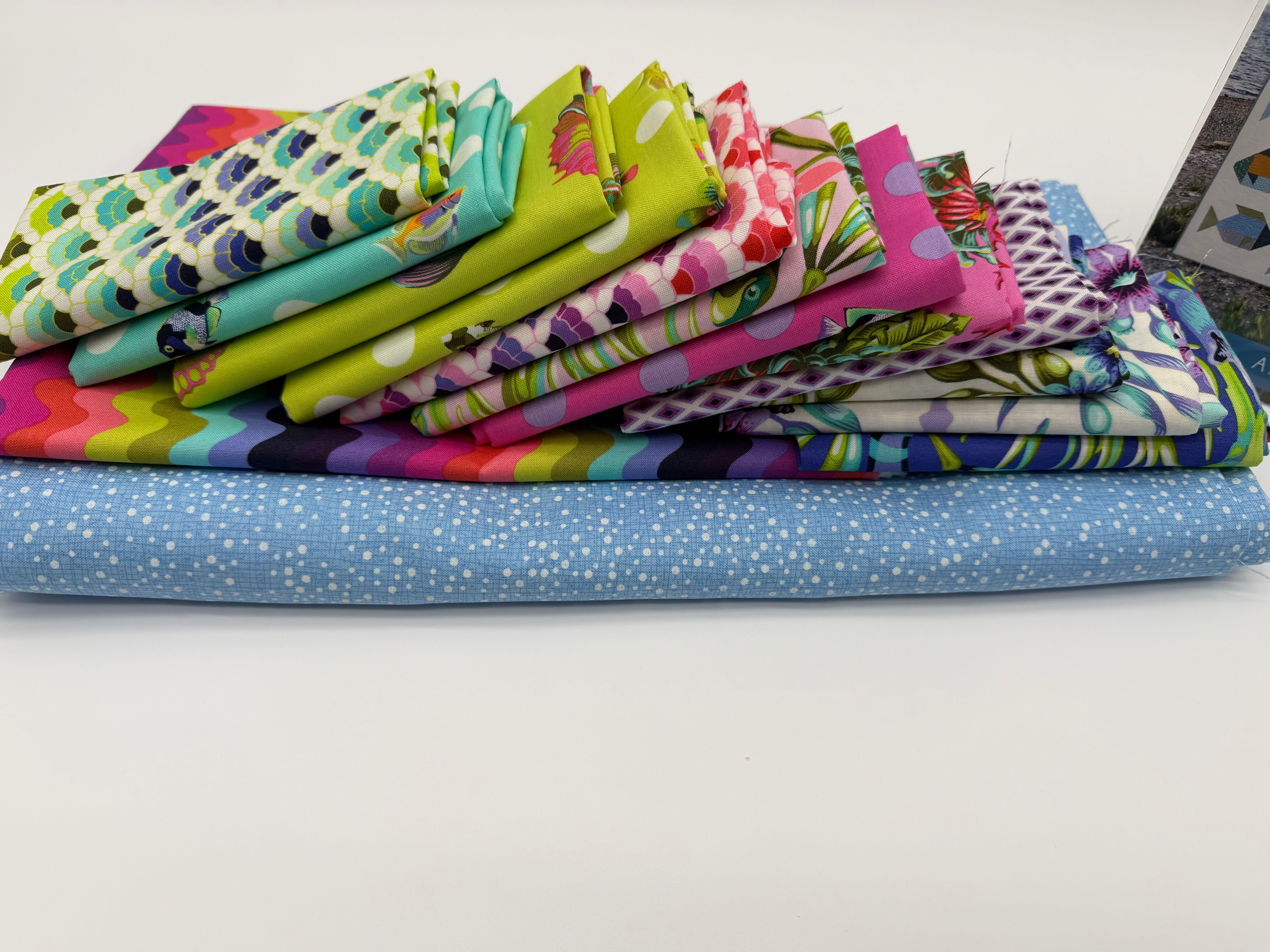 Floral Reef Fish Quilt Kit