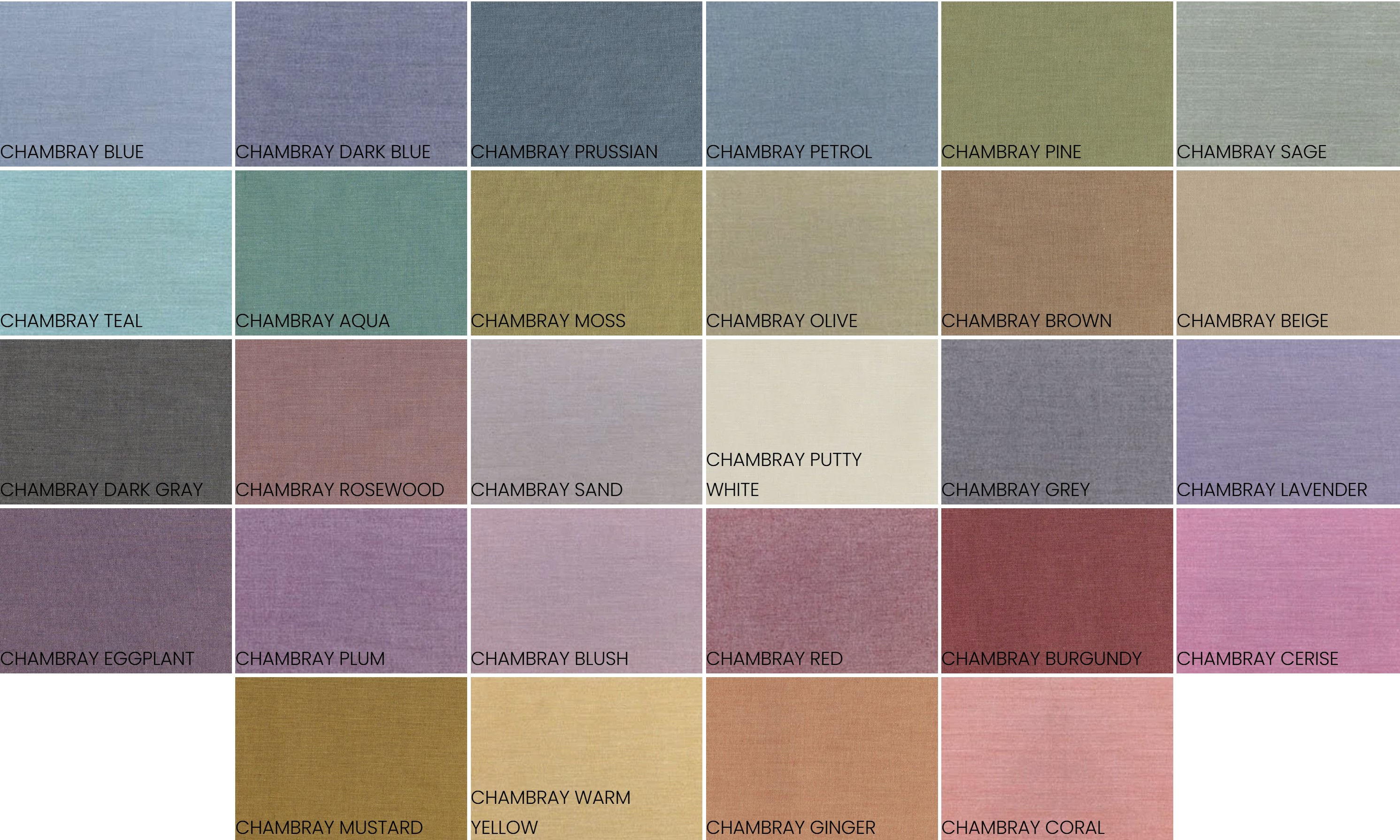 Prussian Chambray - Tilda