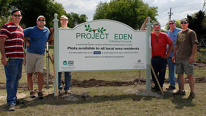 Project Eden - Our new sign 2010.jpg