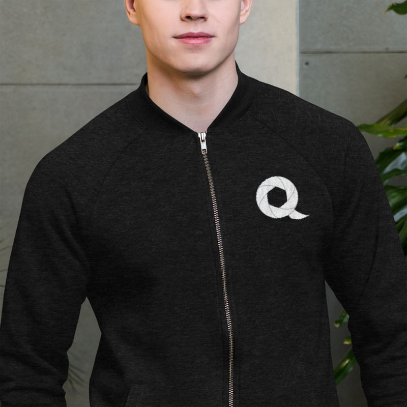 Thumbnail: "Q" RQDEBERRY Unisex Bomber Jacket