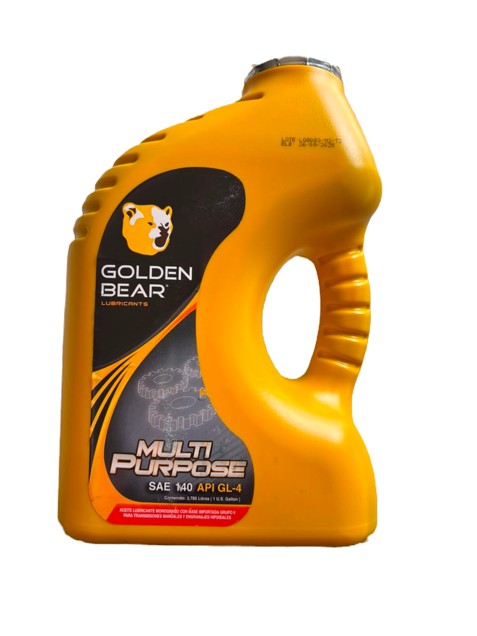 Aceite para transmisión y diferencial SAE 140 Golden Bear 1 galón