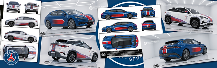 BYD Denza Z9 Gt et Sealion 7 PSG panorama.png