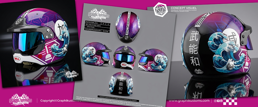 Casque Bell Mag10 carbon