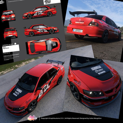 Visuels 2D et 3D par Graphikustoms