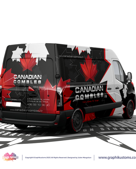 Un design pour total covering par Graphikustoms