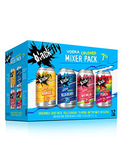 Black Fly vodka crushed Mixer Pack