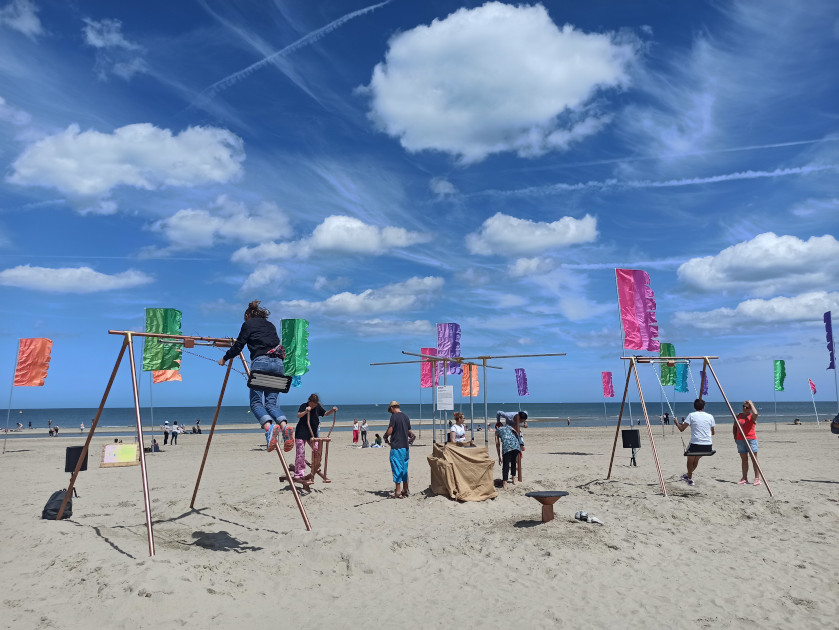 installation interactive  | Eric Arnal-Burtschy & Chapelier Fou