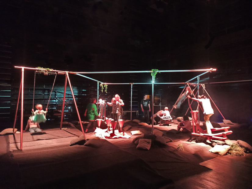 installation interactive  | Eric Arnal-Burtschy & Chapelier Fou