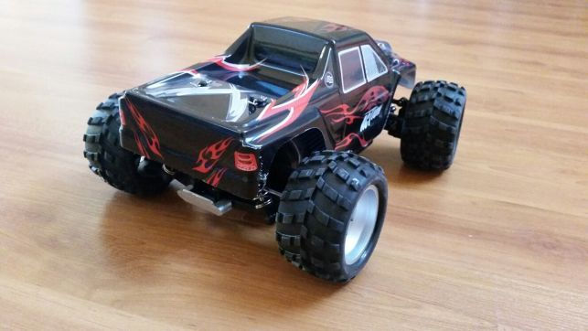 Miniatura: Carro elétrico 1:18 Mini Monster Wltoys A979