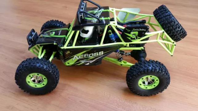 Miniatura: Carro elétrico RC 1:12 Cross Crawler WLtoys 12427 12428 V2