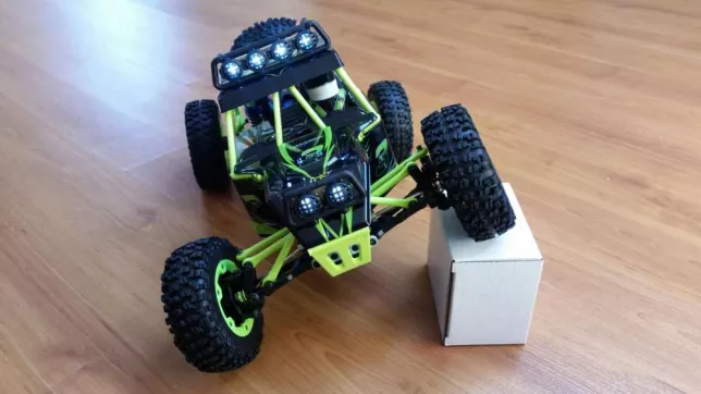 Miniatura: Carro elétrico RC 1:12 Cross Crawler WLtoys 12427 12428 V2