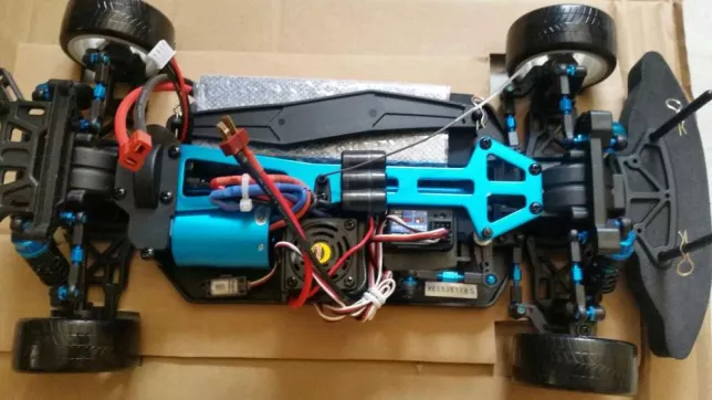 Miniatura: Carro elétrico 1:10 HSP Lamborghini verde Pista ou Drift, Normal ou Brushless