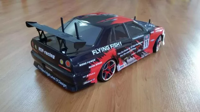 Miniatura: Carro elétrico HSP 1:10 Skyline Pista, Drift, Normal, Brushless