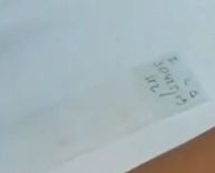 Hand writing label