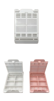 Taped 4- Compartment Laser Tissue Cassettes w/o lid