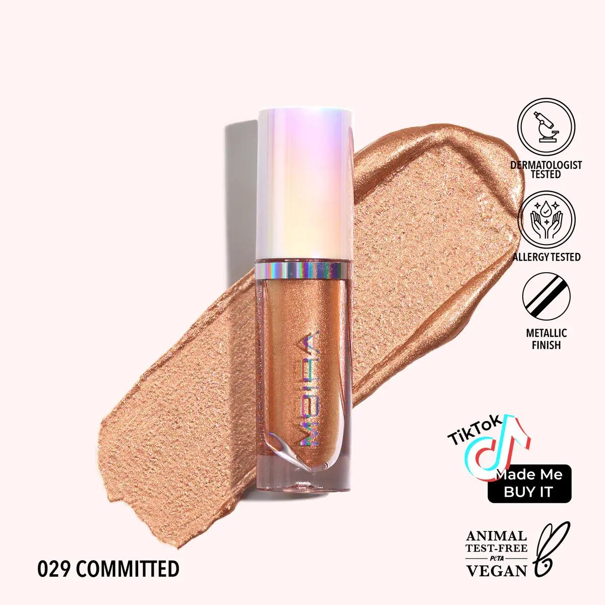 Moira DIAMOND DAZE LIQUID SHADOW (029, COMMITTED)