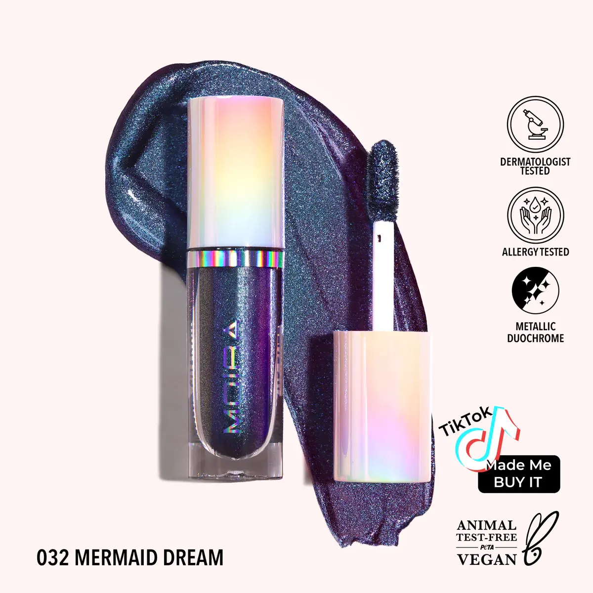 Moira DIAMOND DAZE LIQUID SHADOW (032, MERMAID DREAM)