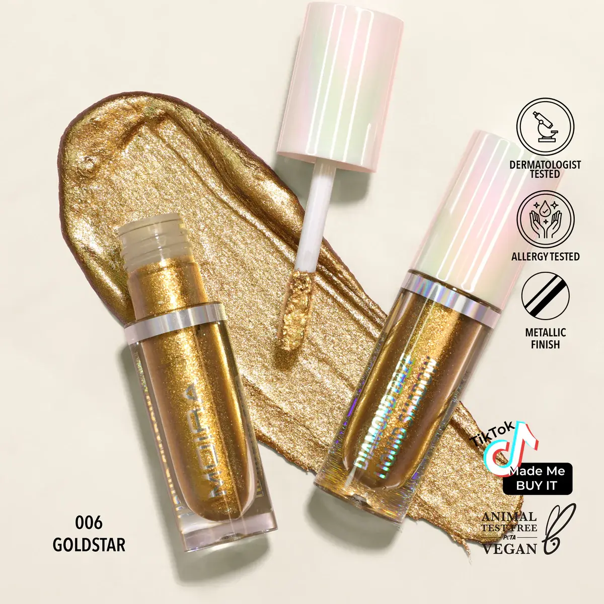 Moira DIAMOND DAZE LIQUID SHADOW (006, GOLDSTAR)