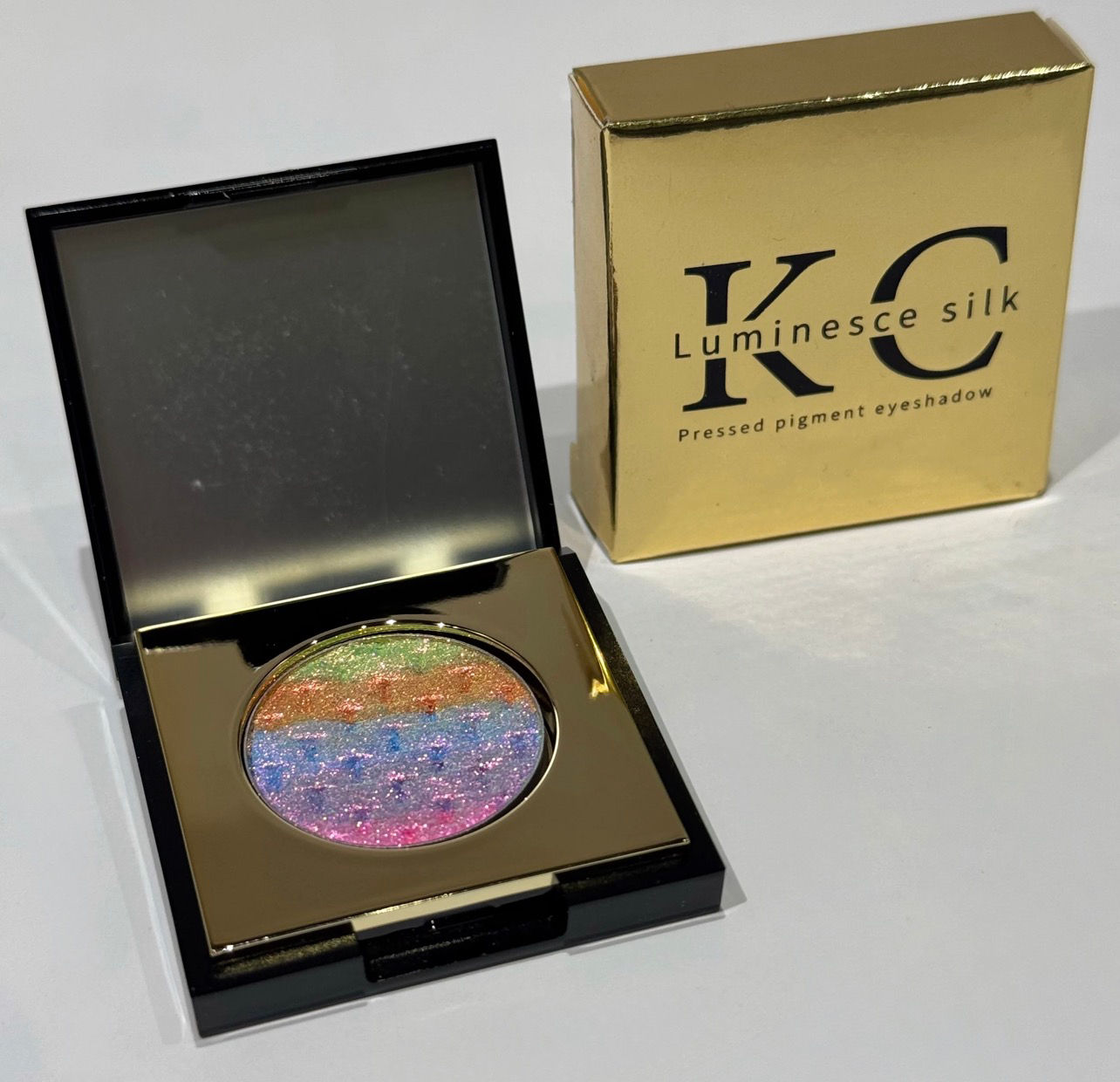 Kaima Cosmetics LUMINESCE SILK PRESSED PIGMENT EYESHADOW - FAIRY KISS