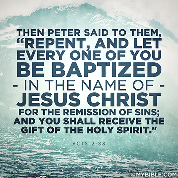 imágenes de baptism verses
