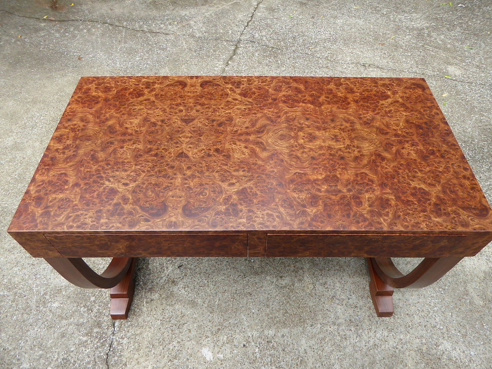 Thumbnail: Burl walnut artisan desk