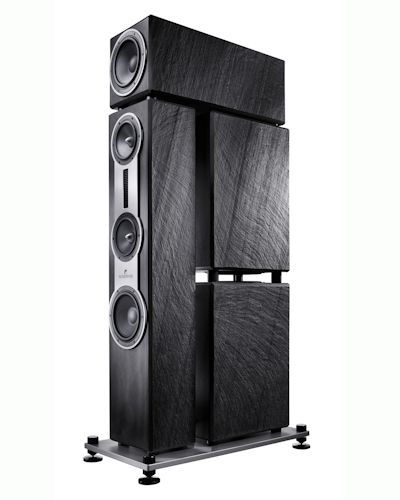 Thumbnail: Fischer&Fischer SN1000.1 AMT 4-way passive loudspeaker · Tri-wired
