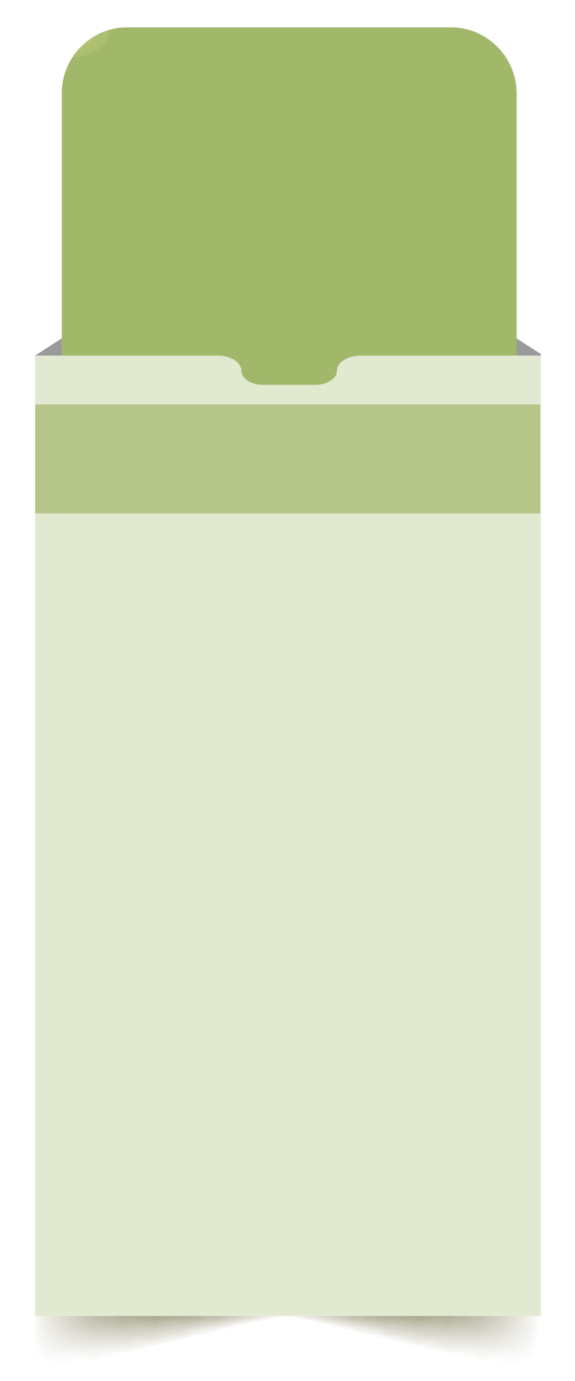 green background