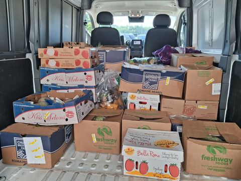 July Monthly Food Delivery to Agencies in Hartford, Ct. 2026