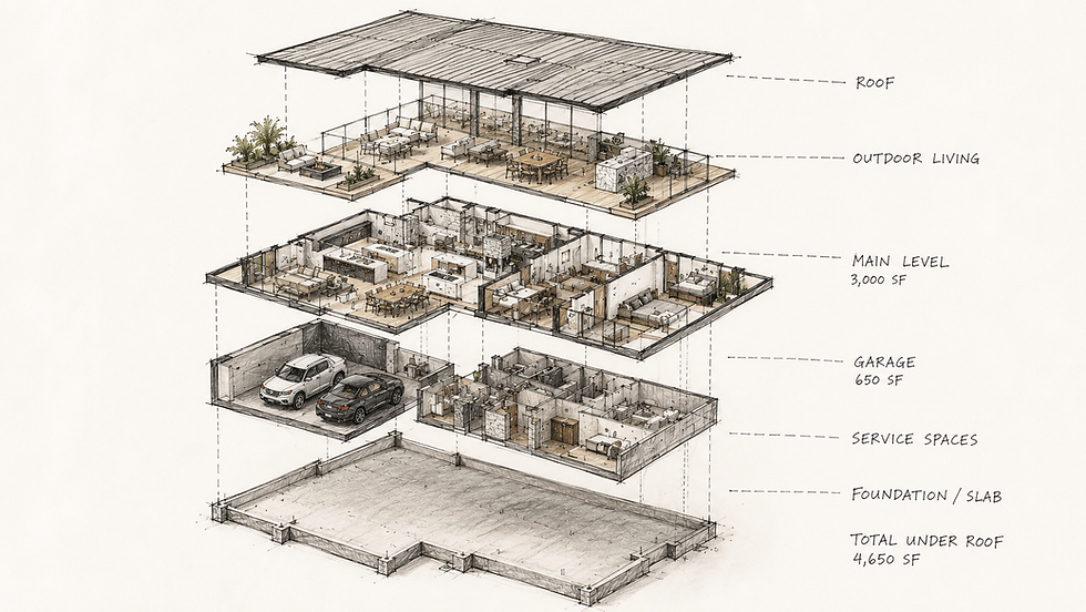 Developing a Diagram of Spaces to Understand Your Square Footage Needs